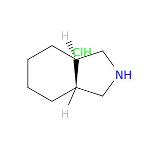 反式-八氢-1H-异吲哚盐酸盐