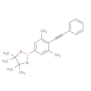 2-(3,5-DIMETHYL-4-(PHENYLETHYNYL)PHENYL)-4,4,5,5-TETRAMETHYL-1,3,2-DIOXABOROLANE