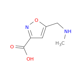 3-Isoxazolecarboxylicacid, 5-[(methylamino)methyl]-