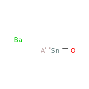 Aluminum barium tin oxide