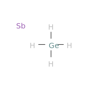 Antimony, compd. with germanium (1:1)