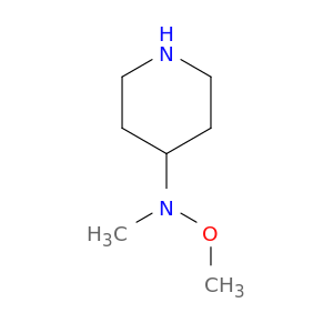 4-Piperidinamine, N-methoxy-N-methyl-