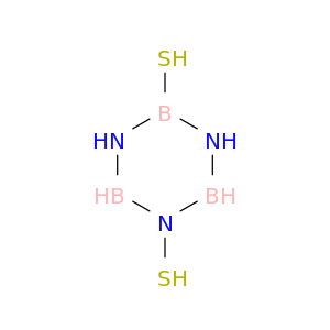 Borazine, 1,4-dimercapto-