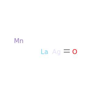 Lanthanum manganese silver oxide