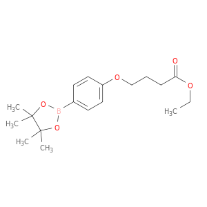 Butanoic acid,4-[4-(4,4,5,5-tetramethyl-1,3,2-dioxaborolan-2-yl)phenoxy]-, ethyl ester