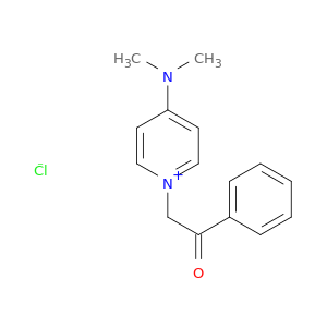 Pyridinium, 4-(dimethylamino)-1-(2-oxo-2-phenylethyl)-, chloride