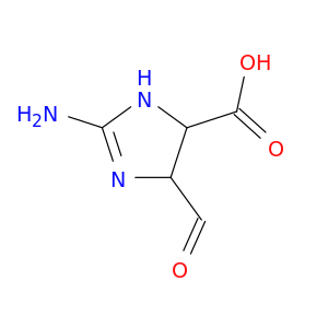 1H-Imidazole-5-carboxylicacid, 2-amino-4-formyl-4,5-dihydro-