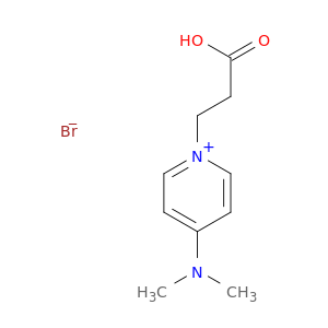 Pyridinium, 1-(2-carboxyethyl)-4-(dimethylamino)-, bromide