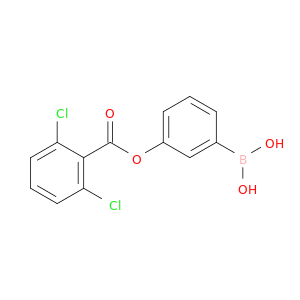 Benzoic acid, 2,6-dichloro-, 3-boronophenyl ester